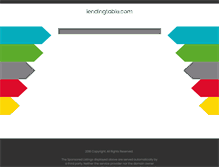 Tablet Screenshot of lendingtable.com